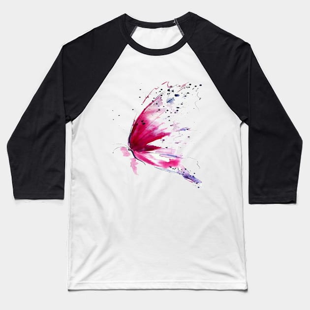 Spring butterfly Baseball T-Shirt by Lifestylle